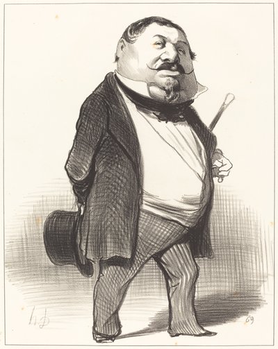Princ Lucien Murat od Honoré Daumier