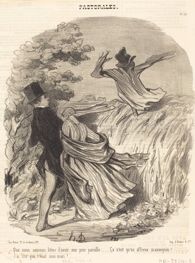 Jak jsme hloupí, že máme takový strach... od Honoré Daumier
