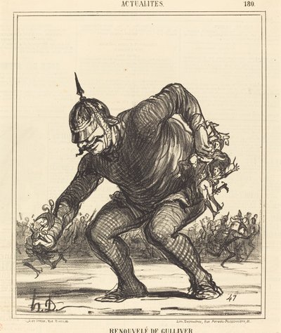 Obnoveno Gulliverem od Honoré Daumier