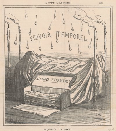 Odpočívej v pokoji! od Honoré Daumier