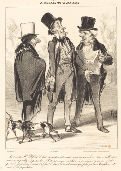 Pan Riflot má bezpochyby pravdu... od Honoré Daumier