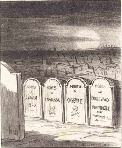Náměstí Napoleon od Honoré Daumier