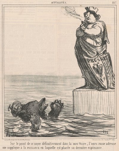 Asi se utopit... od Honoré Daumier