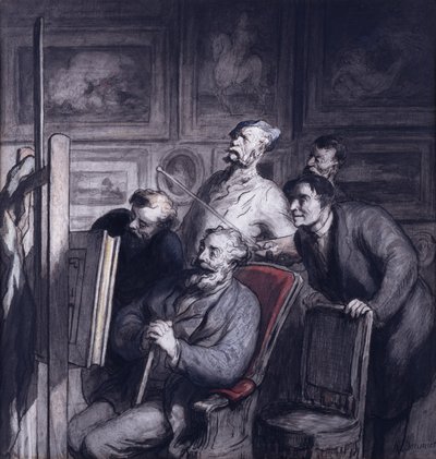 Amatéři od Honoré Daumier