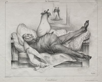 Noční můra od Honoré Daumier