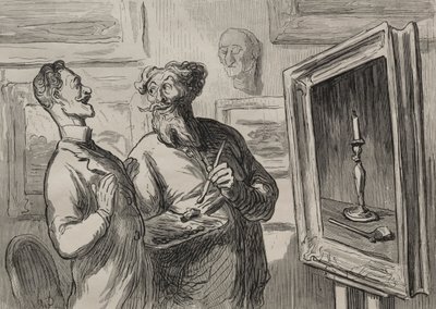 Malíři: Realista si vždy najde jiného realistu, který ho bude obdivovat. od Honoré Daumier