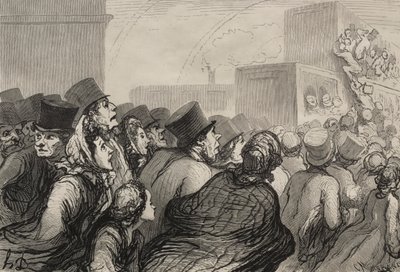 Železnice: Nedělní exkurze od Honoré Daumier