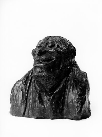 Spousta bust "" Celebrites du Juste Milieu" "" Karikatura Auguste Hilarion hrabě z Keratry (1769-1859), zástupce a dvojice Francie"" Socha Honore Daumier (1808-1879) 19. století. Rozměr v cm V 13 x L 12 Inv RF 262 Musee des Beaux Arts, P od Honoré Daumier