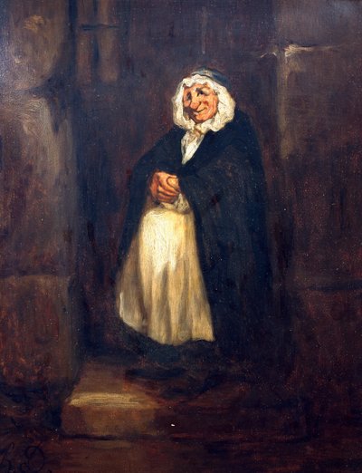 Starý vrátný od Honoré Daumier