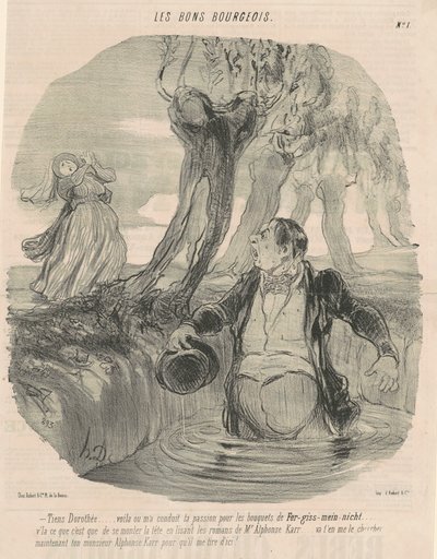 Hej Dorothée... Tady jsem byl veden... od Honoré Daumier