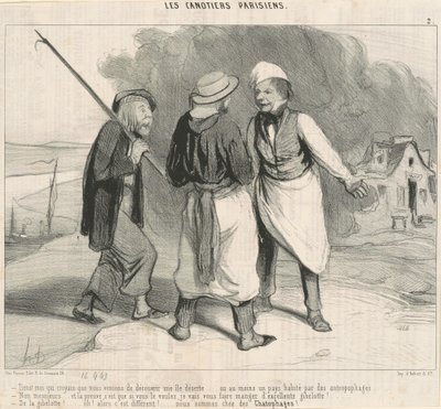 Tady! Myslel jsem, že jsme právě objevili... od Honoré Daumier