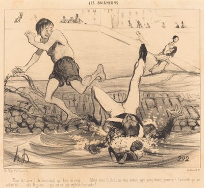 Tady je váš nápad! Obecní, kdo si dá panáka... od Honoré Daumier