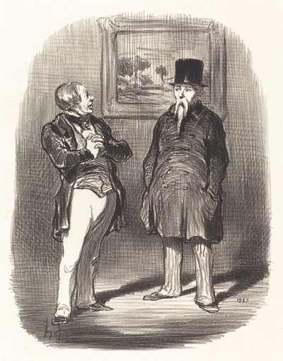 Počkej...nepoznal jsem tě... od Honoré Daumier