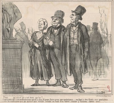 Tady... tak co to je? ... od Honoré Daumier