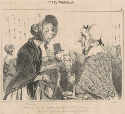 Tady máš, co máš? od Honoré Daumier