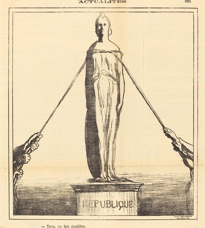 Střílejte, vyrovnává se to od Honoré Daumier