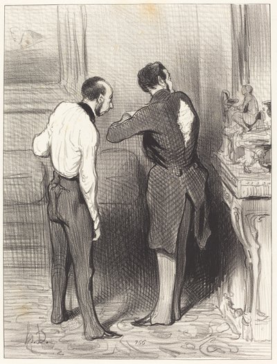 Tvoje šaty mi sluší, půjčím si je... od Honoré Daumier
