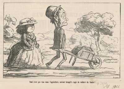 V zemědělství není všechno růžové... od Honoré Daumier
