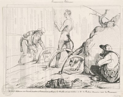 Politické pasti od Honoré Daumier