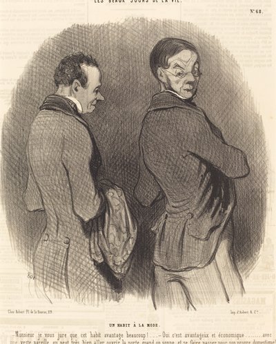 Módní outfit od Honoré Daumier