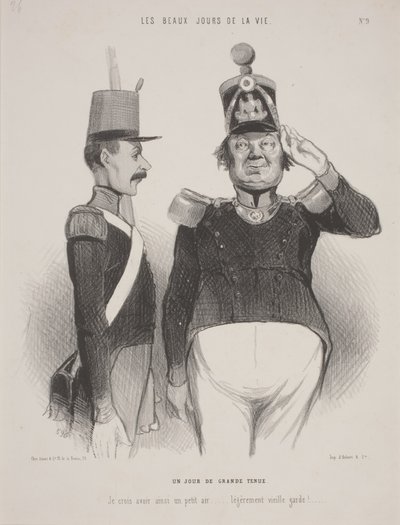 Den velkolepých šatů od Honoré Daumier