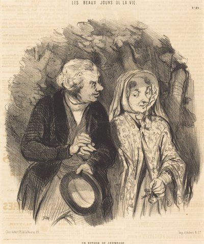 Návrat do mládí od Honoré Daumier