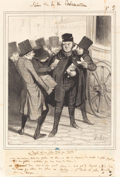 Výlet do Paříže od Honoré Daumier