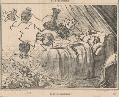 Strašná noční můra od Honoré Daumier