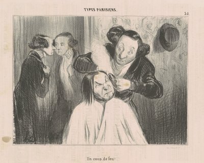 Výstřel! od Honoré Daumier