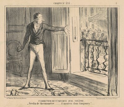 Režisér jakéhokoli divadla od Honoré Daumier