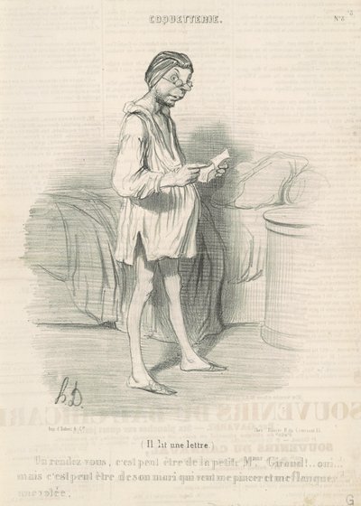 Datum může být... od Honoré Daumier