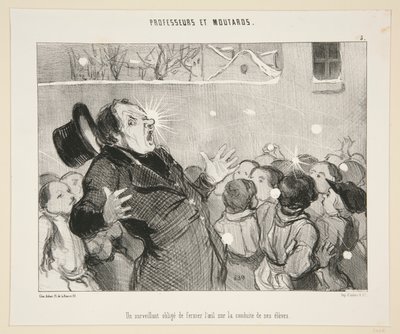 Vedoucí zavazuje od Honoré Daumier