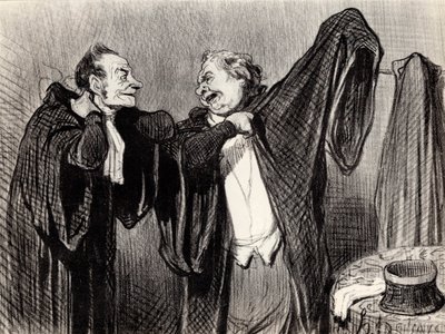 Za kolegů, 1845-1848. od Honoré Daumier