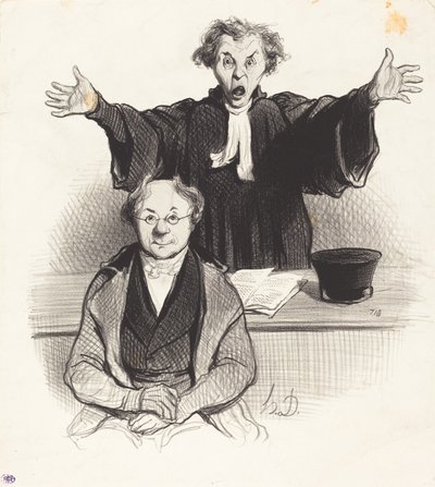 Žádost o rozchod od Honoré Daumier