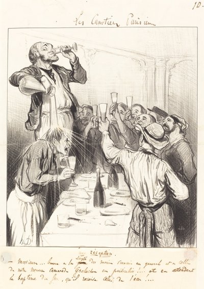 Recepce od Honoré Daumier