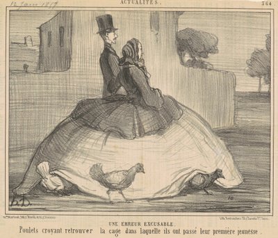 Omluvitelná chyba od Honoré Daumier