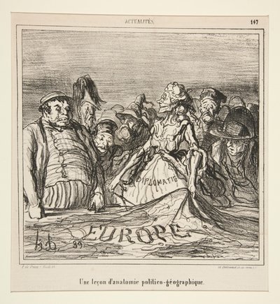 Lekce z od Honoré Daumier