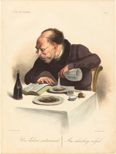 Podnětné čtení od Honoré Daumier