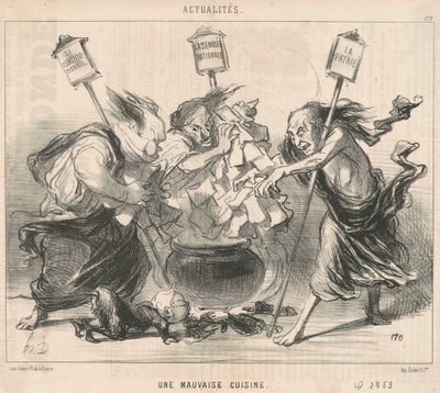 Špatná kuchyně od Honoré Daumier