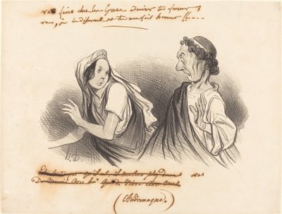 Jdi... obdivuj svou zuřivost... od Honoré Daumier