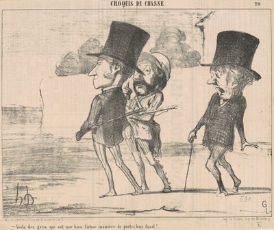 No, lidé mají... zatracený způsob... od Honoré Daumier