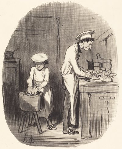 Vidíš chlapče, mýlíš se... od Honoré Daumier