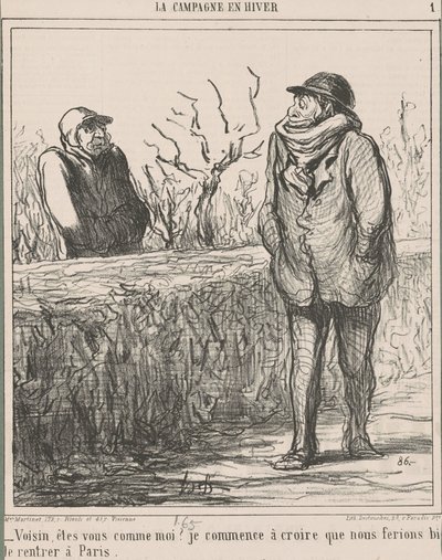 Sousede, jsi jako já? ... od Honoré Daumier