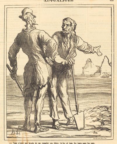 Jeho tituly mi nemusíš připomínat... od Honoré Daumier
