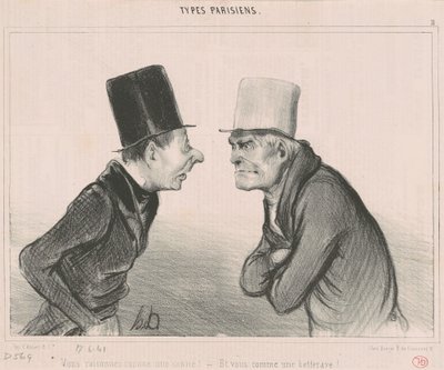 Myslíš jako hůl! od Honoré Daumier