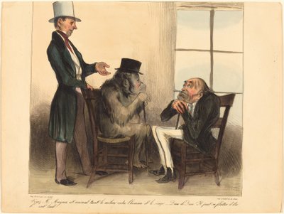 Podívejte, pane Mayeuxi, to zvíře... od Honoré Daumier