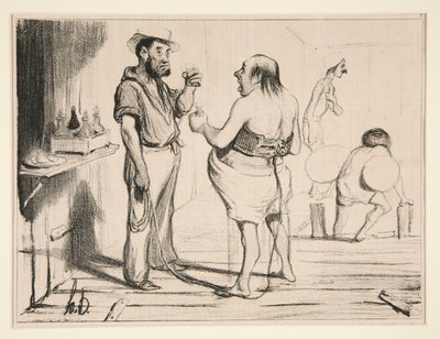 Vidíš, buržoasi, jsi přesně v od Honoré Daumier