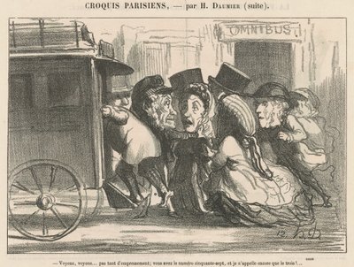 Uvidíme... ne tak horlivý... od Honoré Daumier