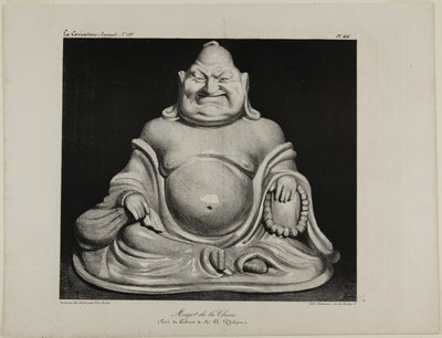 Porcelánová figurka z Číny (ze soukromé sbírky pana Charlese Philipona), talíř 416 od Honoré Victorin Daumier