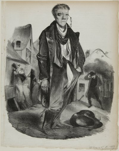 Opilec od Honoré Victorin Daumier